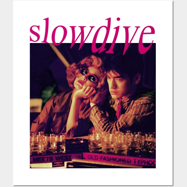 Slowdive x Wong Kar-wai Wall Art by Scum & Villainy